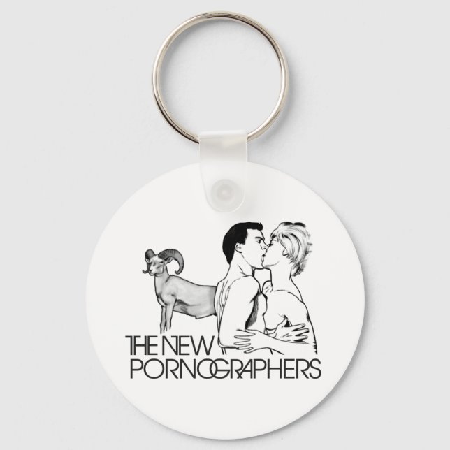 The New Pornographers Mass Romantic Key Ring (Front)