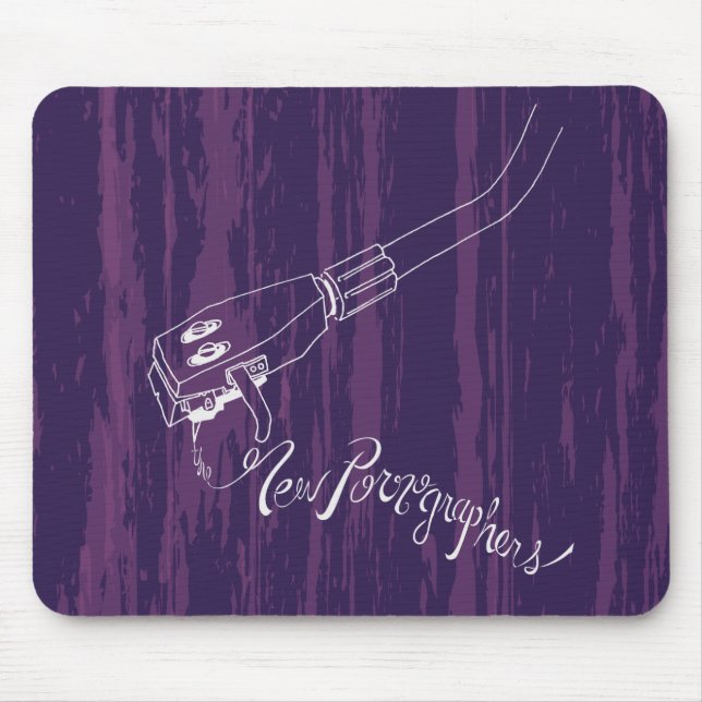 The New Pornographers Record Arm Mouse Mat (Front)