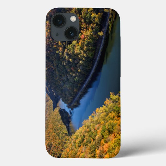 The New River Gorge At Hawks Nest State Park Case-Mate iPhone Case (Back)