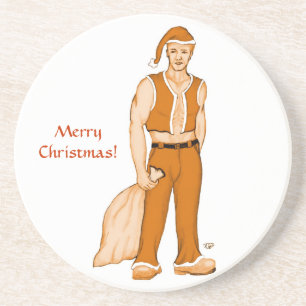 The new Santa Claus - Merry Christmas! Coaster