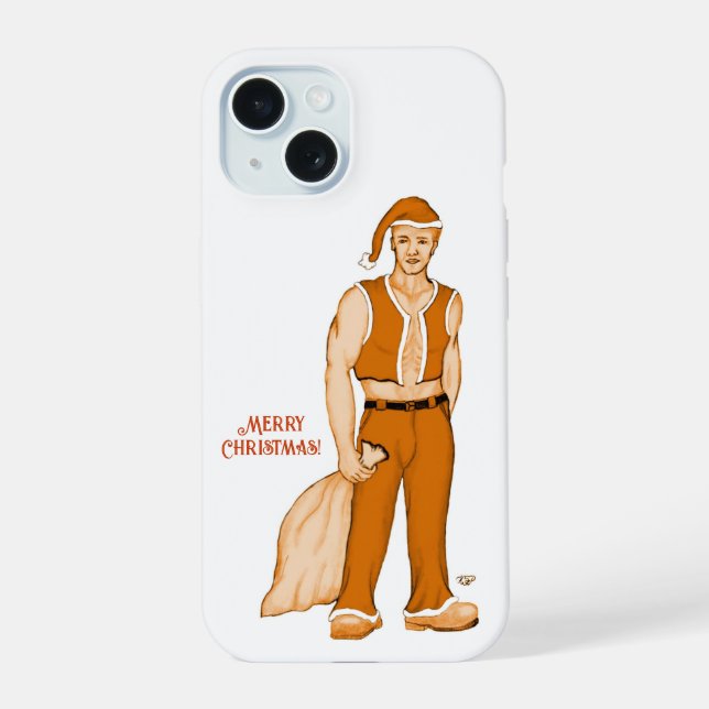 The new Santa Claus - Merry Christmas! iPhone 15 Case (Back)
