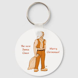 The new Santa Claus - Merry Christmas! Key Ring