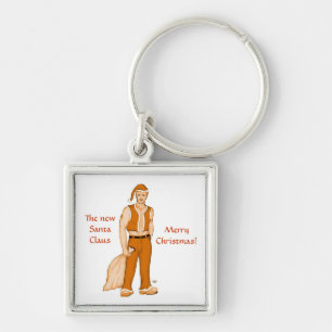 The new Santa Claus - Merry Christmas! Key Ring