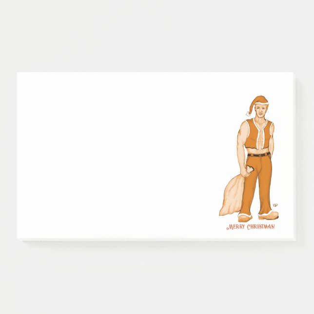 The new Santa Claus - Merry Christmas! Post-it Notes (Front)