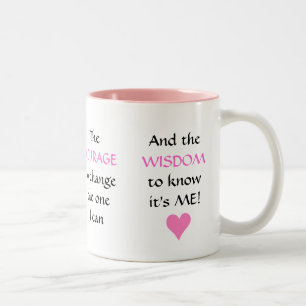 The NEW Serenity Prayer - mug
