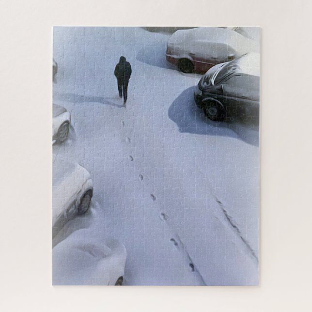 The new snow jigsaw puzzle (Vertical)
