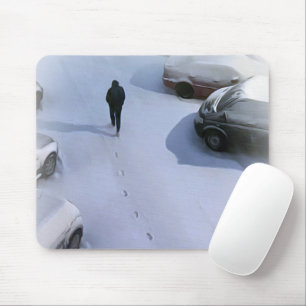 The new snow mouse mat
