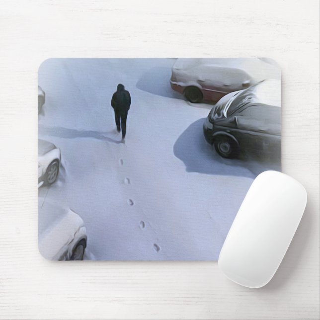 The new snow mouse mat (With Mouse)