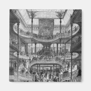 The New Staircase in 'Au Bon Marche' Magnet