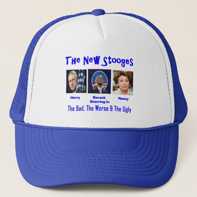 The new stooges trucker hat (Front)