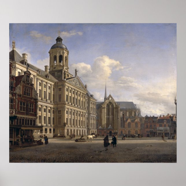 The New Town Hall, Amsterdam, 1668 Poster (Front)