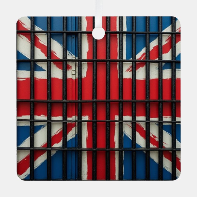 The New UK metal ornament (Front)