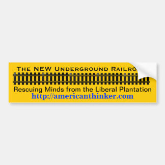The New Underground Railroad Bumper Sticker