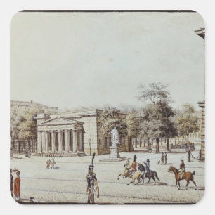 The new Watch House, next to the Armoury, Berlin Square Sticker