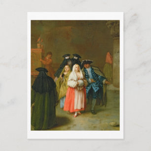The `New World' Postcard