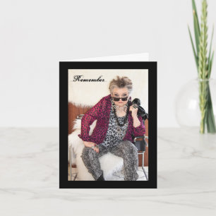 The New Year compared to the last year Card