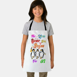 The New Year Has Begun For Us Apron