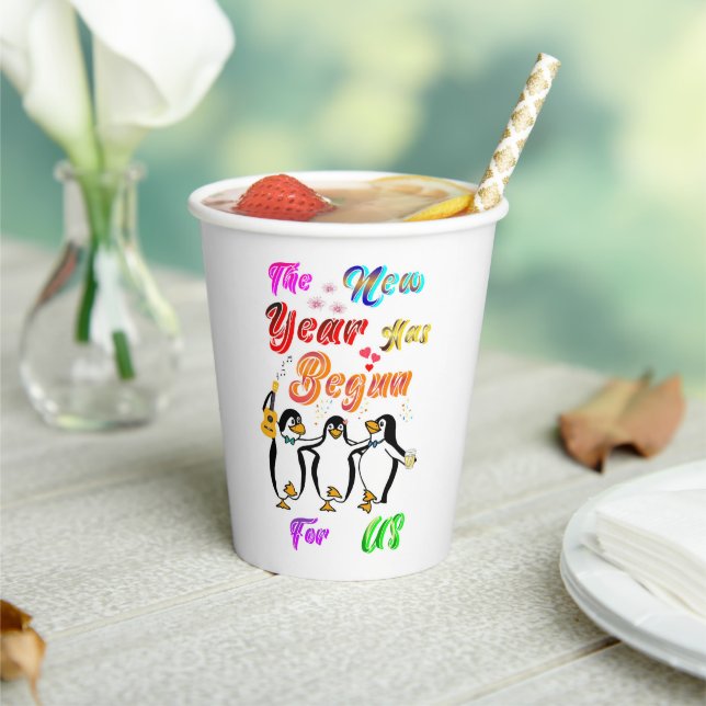 The New Year Has Begun For Us Paper Cups (Insitu)