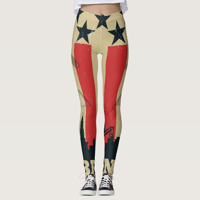 The New York BRONX Leggings (Front)