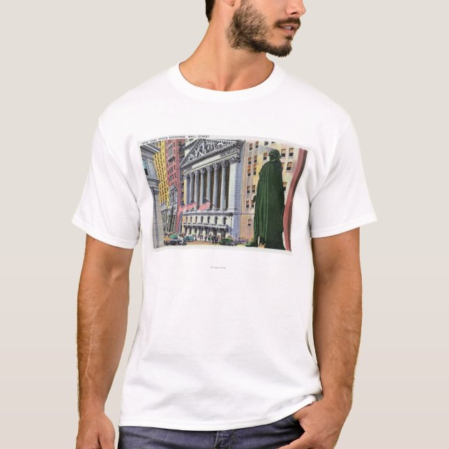 The New York Stock Exchange Bldg T-Shirt (Front)