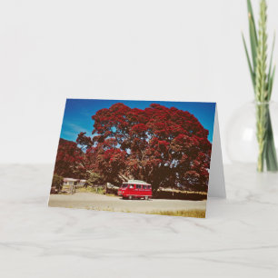The New Zealand Christmas Tree Holiday Card