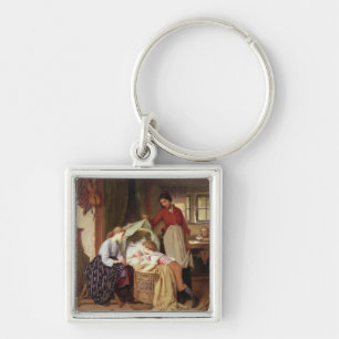 The Newborn Child Key Ring