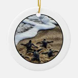 The newborn instinct ceramic tree decoration
