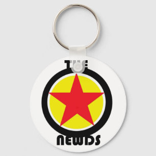 the Newds Star Logo Key Ring