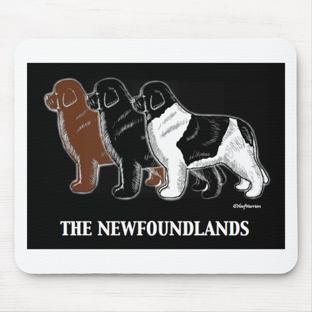 The Newfoundlands Mouse Mat (Front)
