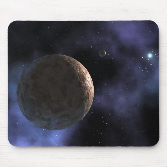 The newly discovered planet-like object mouse mat (Front)