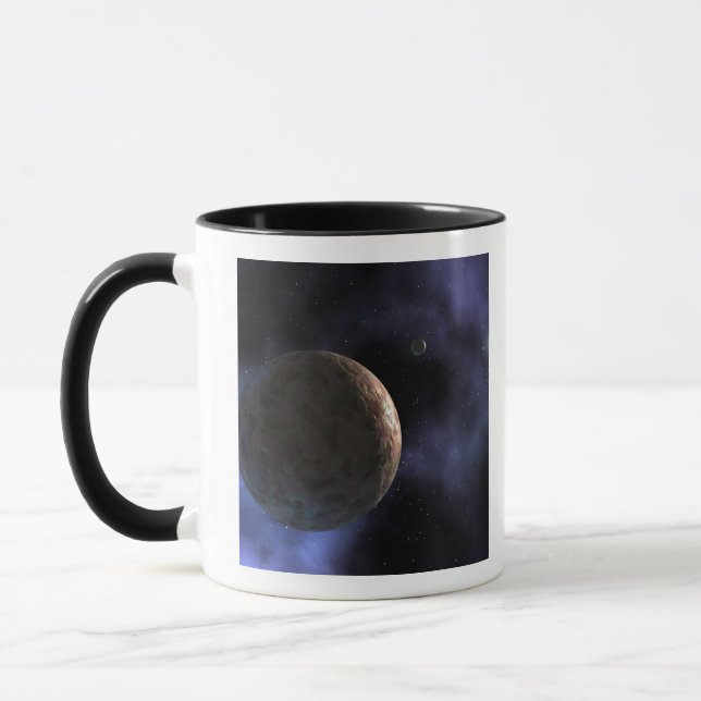 The newly discovered planet-like object mug (Left)
