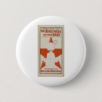 the-newlyweds-and-their-baby-the-new-music-show-a- 6 cm round badge