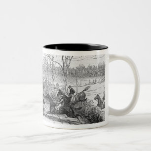 The Newport Pagnel Steeple Chase Two-Tone Coffee Mug
