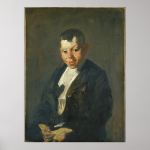 The Newsboy by George Bellows Poster