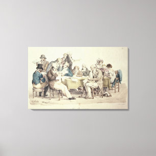 The Newspapers Canvas Print