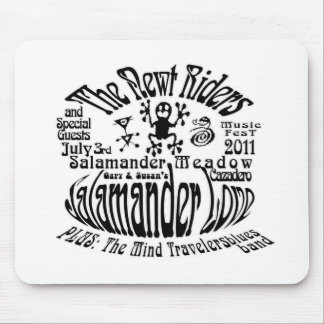 The Newt Riders ~ Salamander Love TShirt Mouse Mat
