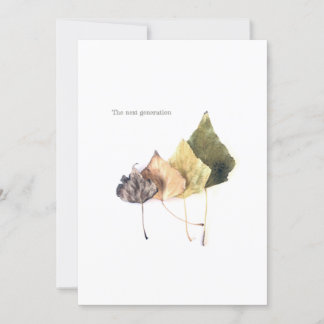 The next generation invitation