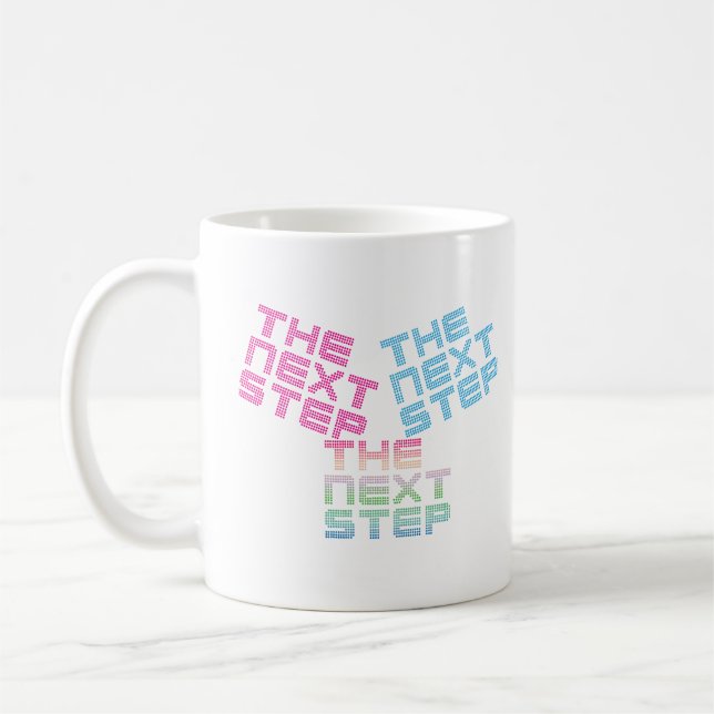 The next step coffee mug (Left)