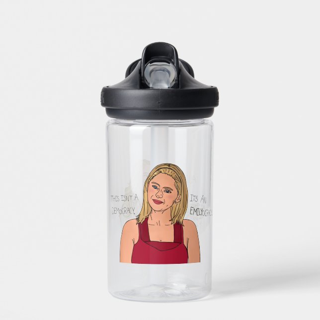 The Next Step 'It's an Emilyocracy' Water Bottle (Front)
