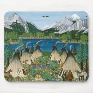 The Nez Perce ~ Wallowa Lake Mouse Mat