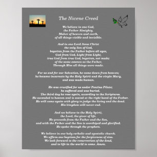 The Nicene Creed Poster