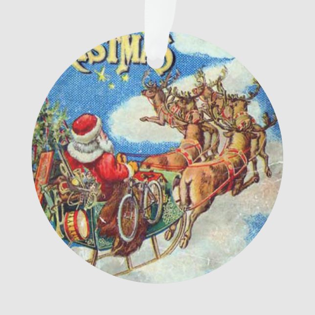 The Night Before Christmas Ornament (Front)