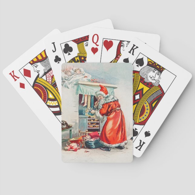 The Night Before Christmas Playing Cards (Back)