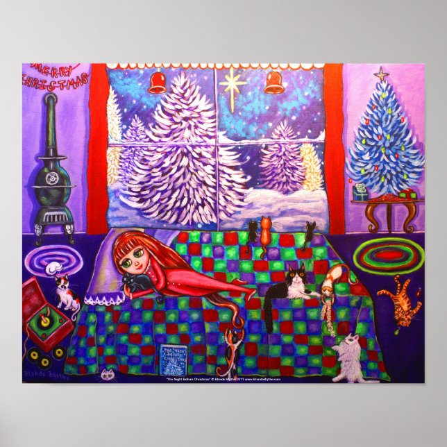 The Night Before Christmas Poster (Front)