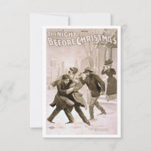 The Night Before Christmas: The Murder Thank You Card