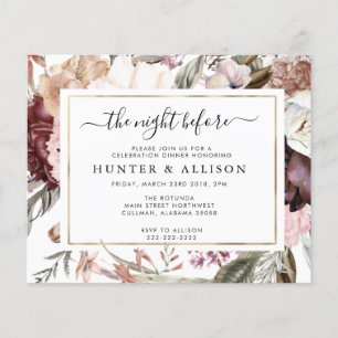 The Night Before   Invitation