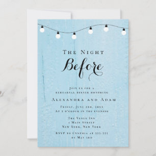 \The Night Before Rehearsal Dinner Invitations