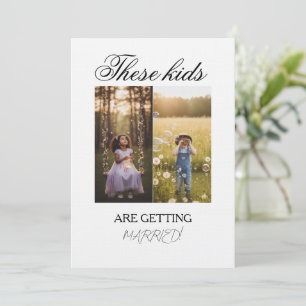 The Night Before Rehearsal Dinner, These Kids Are  Invitation