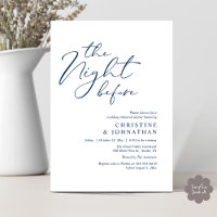 The Night Before Romantic Wedding Rehearsal Dinner