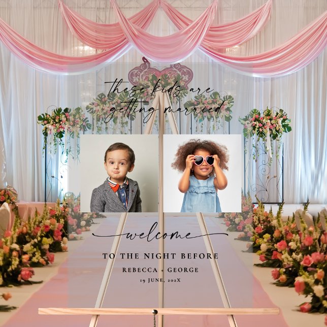 The Night Before The Kids Are Getting Married Acrylic Sign (Creator Uploaded)